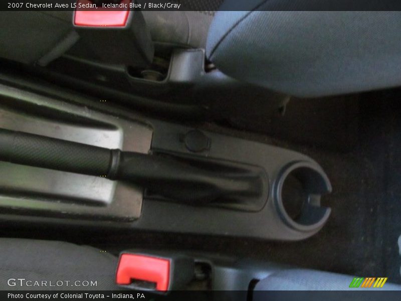 Icelandic Blue / Black/Gray 2007 Chevrolet Aveo LS Sedan