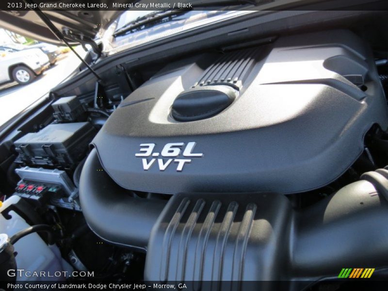 Mineral Gray Metallic / Black 2013 Jeep Grand Cherokee Laredo