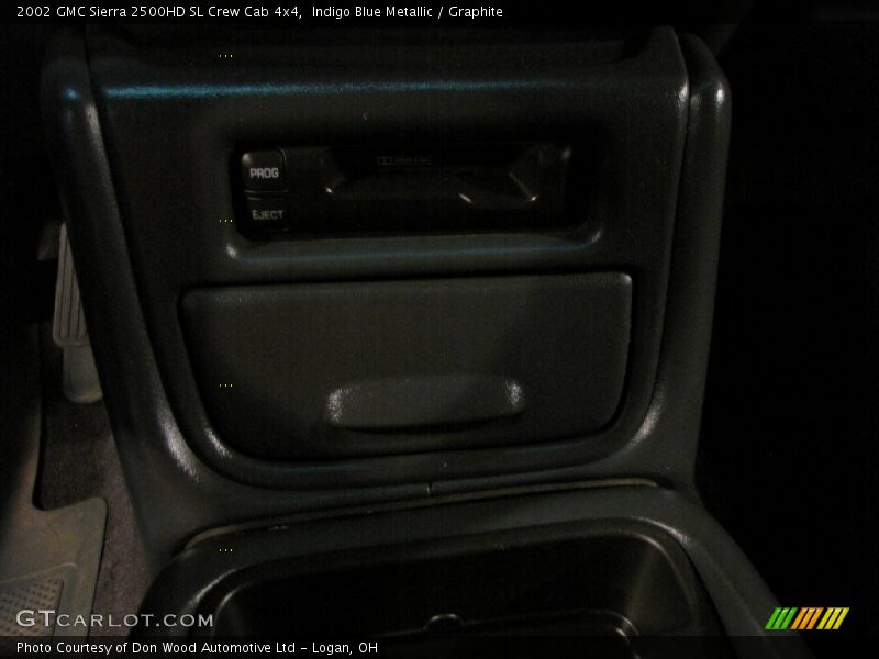 Indigo Blue Metallic / Graphite 2002 GMC Sierra 2500HD SL Crew Cab 4x4