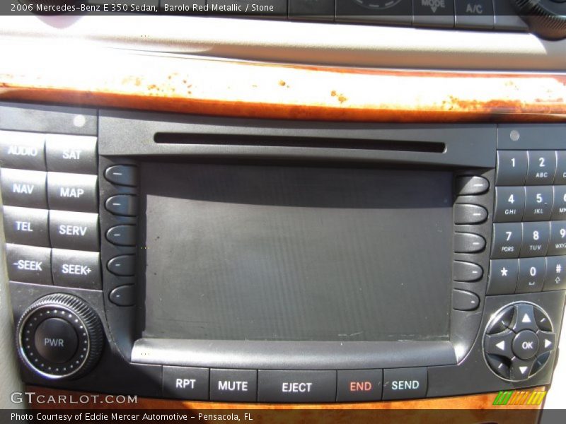 Barolo Red Metallic / Stone 2006 Mercedes-Benz E 350 Sedan