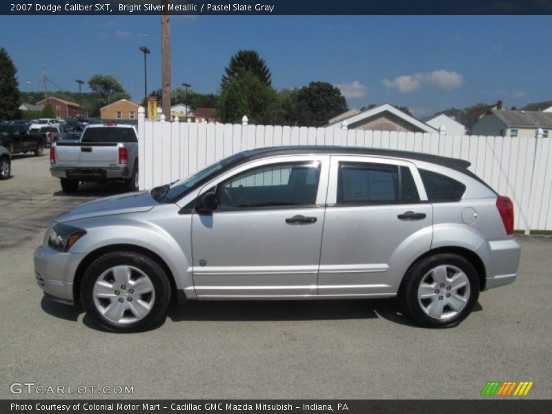 Bright Silver Metallic / Pastel Slate Gray 2007 Dodge Caliber SXT