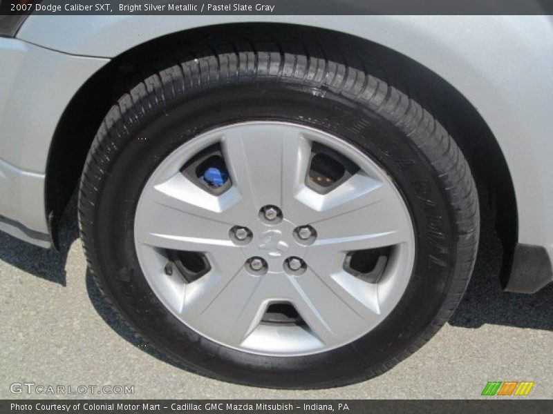 Bright Silver Metallic / Pastel Slate Gray 2007 Dodge Caliber SXT