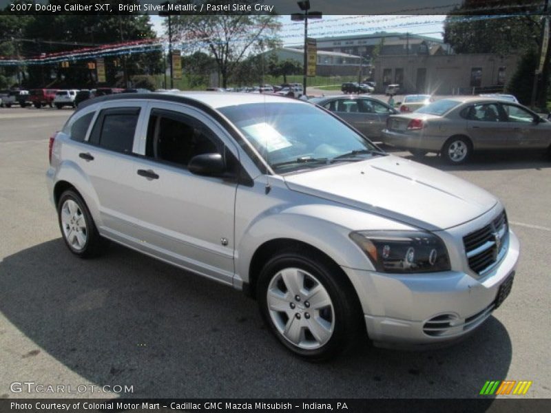 Bright Silver Metallic / Pastel Slate Gray 2007 Dodge Caliber SXT