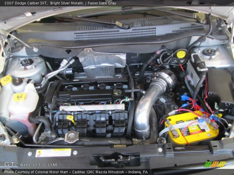 Bright Silver Metallic / Pastel Slate Gray 2007 Dodge Caliber SXT