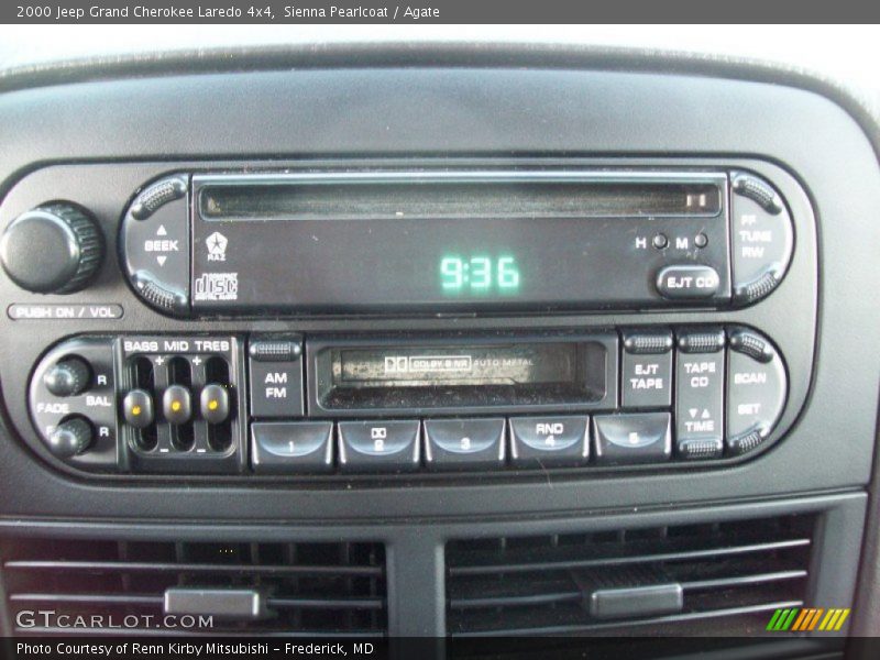 Sienna Pearlcoat / Agate 2000 Jeep Grand Cherokee Laredo 4x4