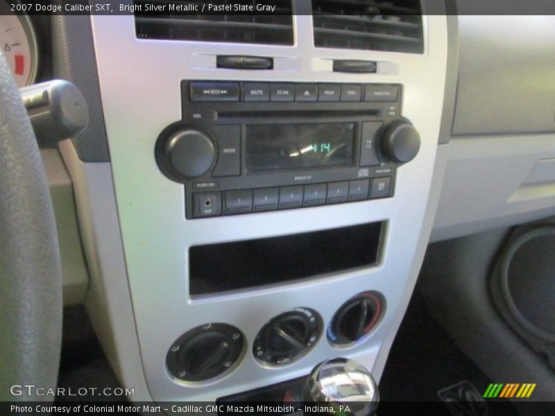 Bright Silver Metallic / Pastel Slate Gray 2007 Dodge Caliber SXT