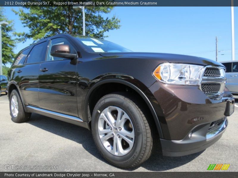 Front 3/4 View of 2012 Durango SXT