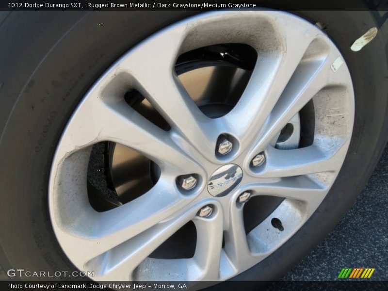 Rugged Brown Metallic / Dark Graystone/Medium Graystone 2012 Dodge Durango SXT