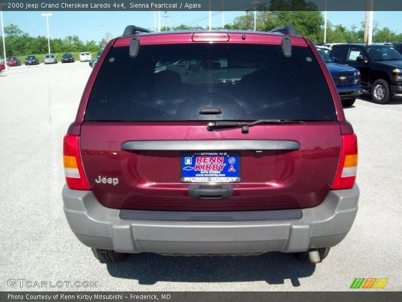 Sienna Pearlcoat / Agate 2000 Jeep Grand Cherokee Laredo 4x4