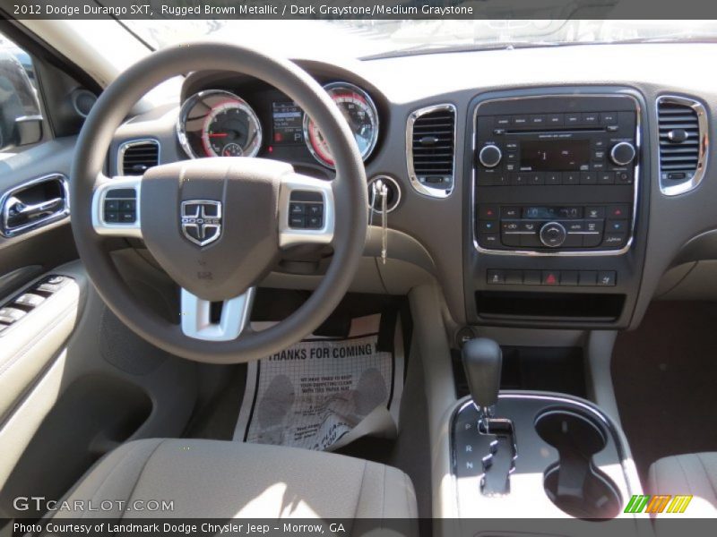 Rugged Brown Metallic / Dark Graystone/Medium Graystone 2012 Dodge Durango SXT