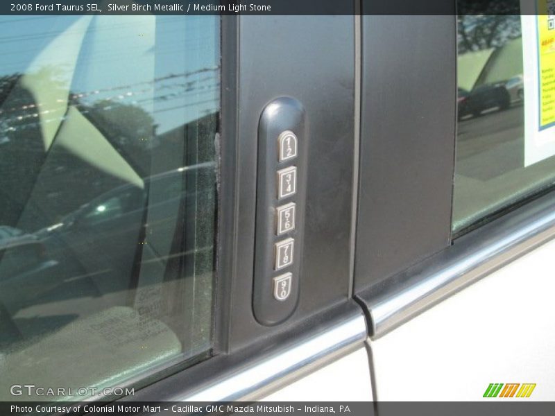 Silver Birch Metallic / Medium Light Stone 2008 Ford Taurus SEL