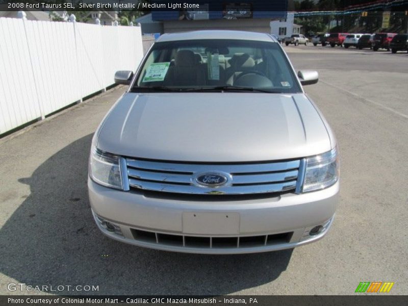 Silver Birch Metallic / Medium Light Stone 2008 Ford Taurus SEL