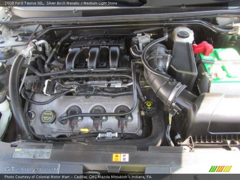 Silver Birch Metallic / Medium Light Stone 2008 Ford Taurus SEL