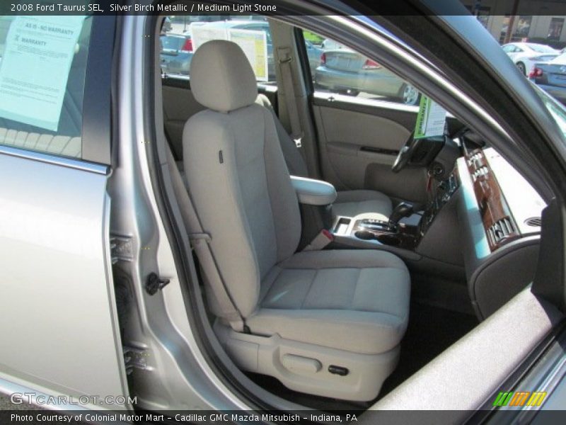 Silver Birch Metallic / Medium Light Stone 2008 Ford Taurus SEL
