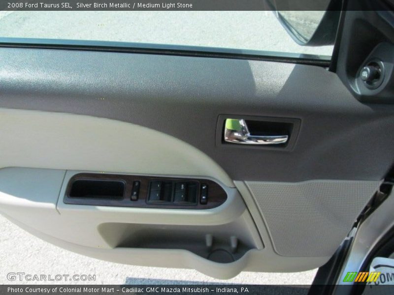 Silver Birch Metallic / Medium Light Stone 2008 Ford Taurus SEL