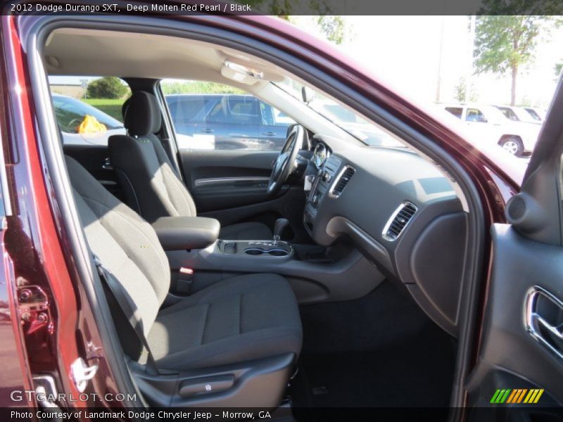 Deep Molten Red Pearl / Black 2012 Dodge Durango SXT