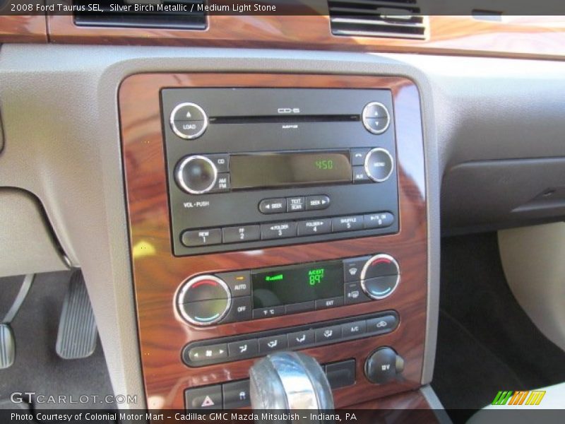 Silver Birch Metallic / Medium Light Stone 2008 Ford Taurus SEL
