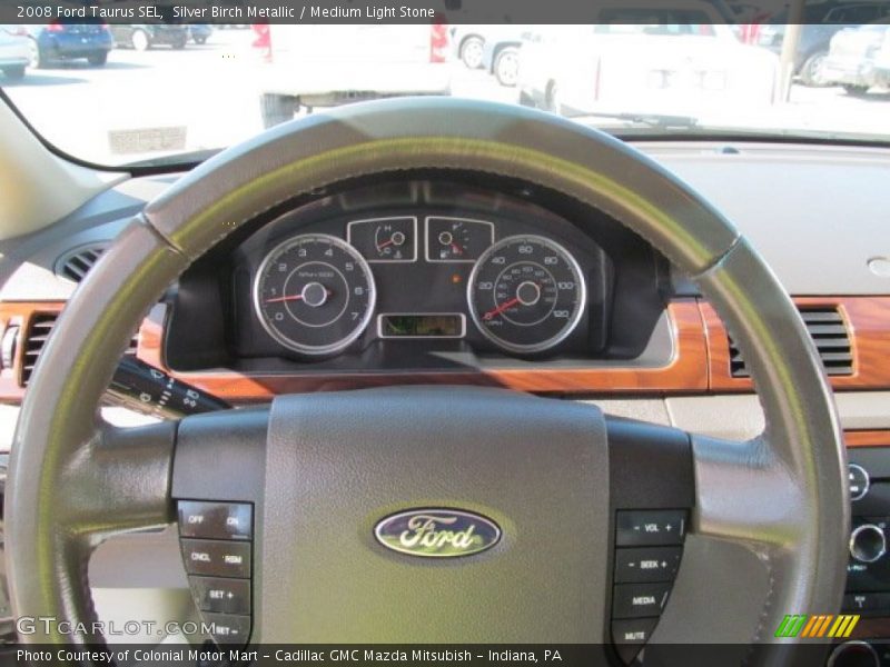 Silver Birch Metallic / Medium Light Stone 2008 Ford Taurus SEL