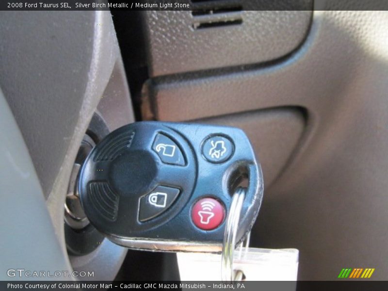 Silver Birch Metallic / Medium Light Stone 2008 Ford Taurus SEL