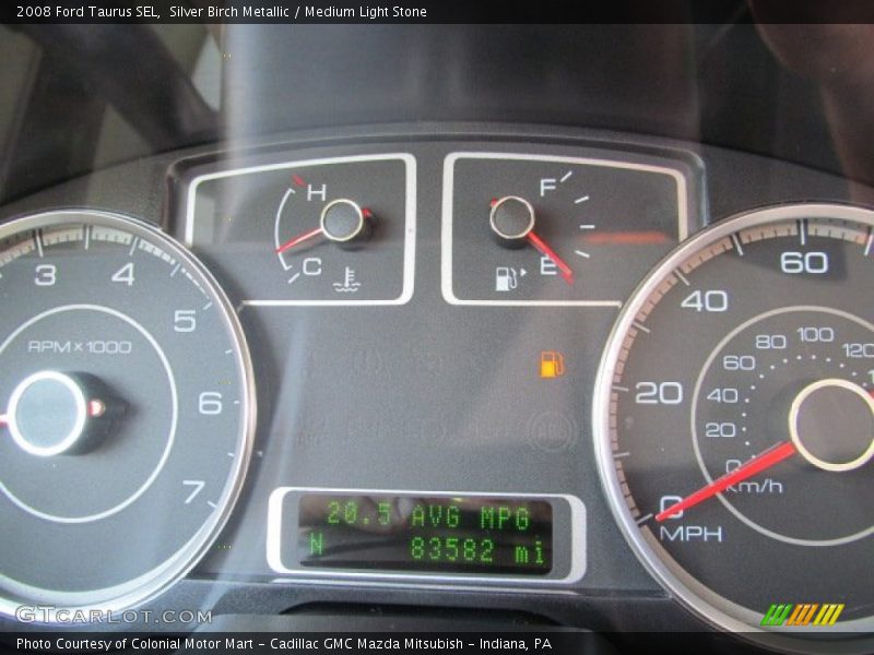 Silver Birch Metallic / Medium Light Stone 2008 Ford Taurus SEL