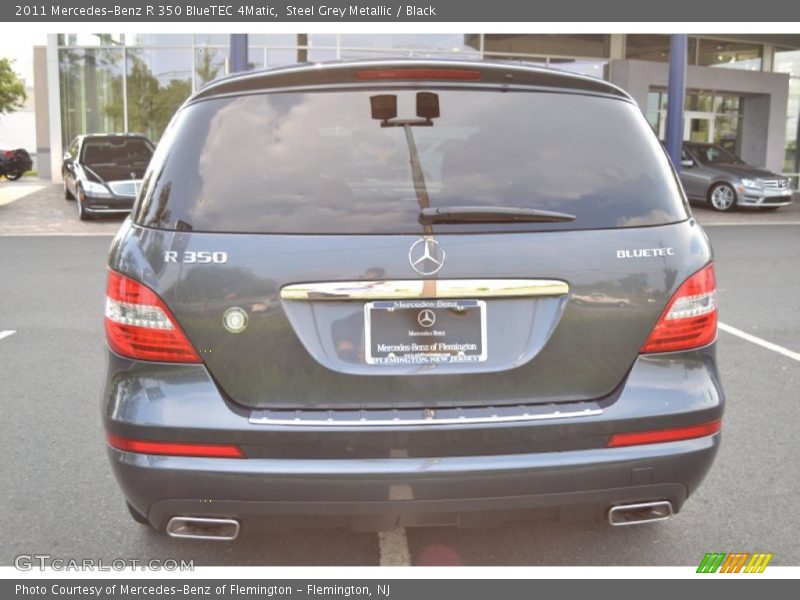 Steel Grey Metallic / Black 2011 Mercedes-Benz R 350 BlueTEC 4Matic