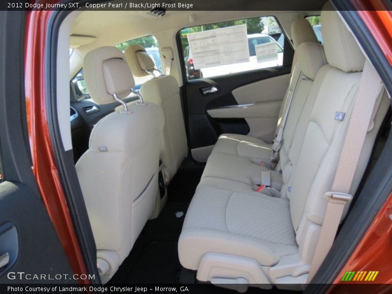 Copper Pearl / Black/Light Frost Beige 2012 Dodge Journey SXT