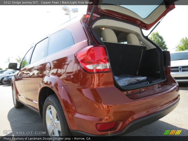 Copper Pearl / Black/Light Frost Beige 2012 Dodge Journey SXT