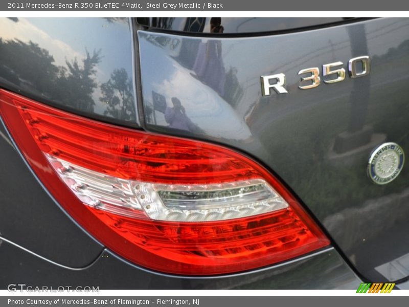 Steel Grey Metallic / Black 2011 Mercedes-Benz R 350 BlueTEC 4Matic