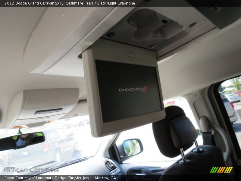 Cashmere Pearl / Black/Light Graystone 2012 Dodge Grand Caravan SXT