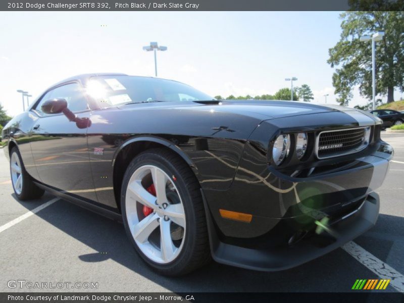 Front 3/4 View of 2012 Challenger SRT8 392