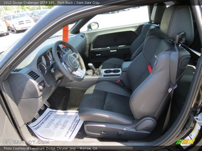  2012 Challenger SRT8 392 Dark Slate Gray Interior