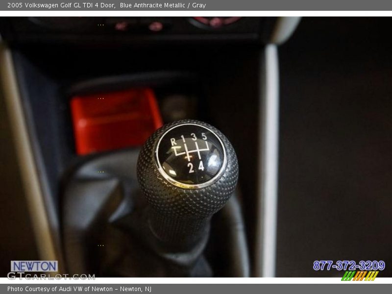 Blue Anthracite Metallic / Gray 2005 Volkswagen Golf GL TDI 4 Door