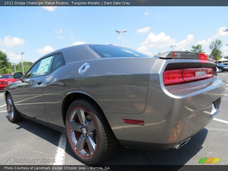 Tungsten Metallic / Dark Slate Gray 2012 Dodge Challenger Rallye Redline