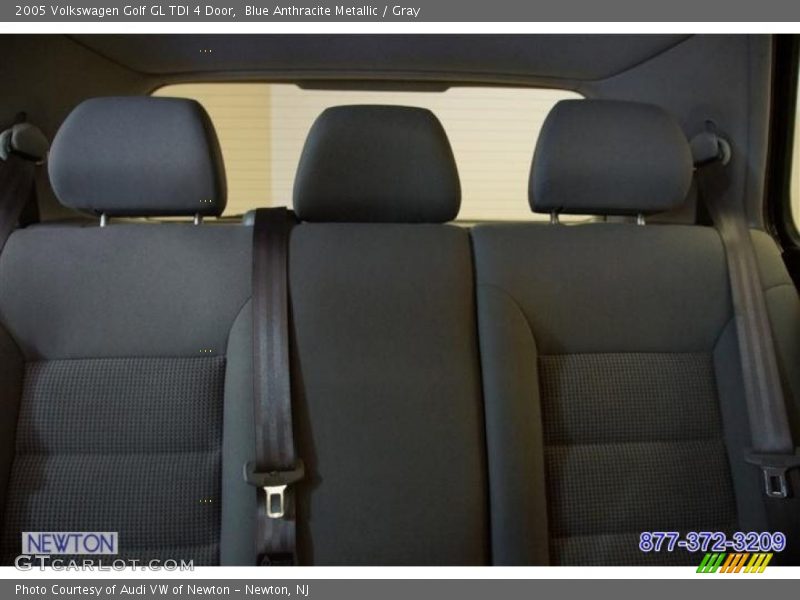 Blue Anthracite Metallic / Gray 2005 Volkswagen Golf GL TDI 4 Door