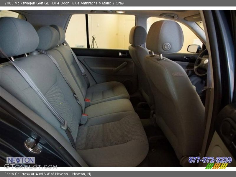 Blue Anthracite Metallic / Gray 2005 Volkswagen Golf GL TDI 4 Door