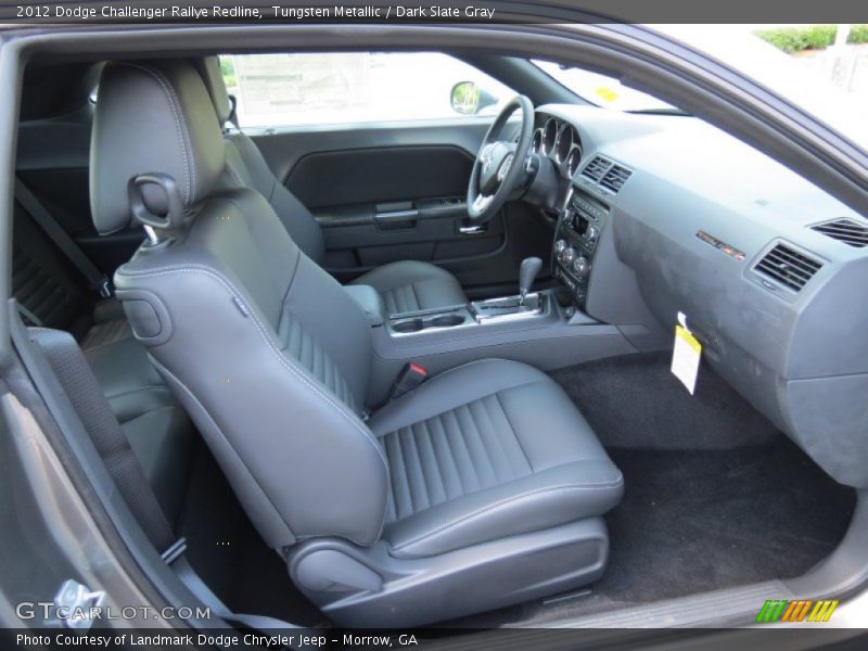 Tungsten Metallic / Dark Slate Gray 2012 Dodge Challenger Rallye Redline