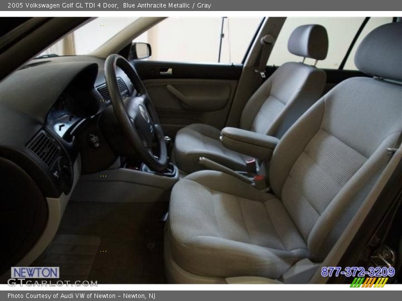 Blue Anthracite Metallic / Gray 2005 Volkswagen Golf GL TDI 4 Door