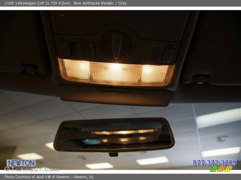 Blue Anthracite Metallic / Gray 2005 Volkswagen Golf GL TDI 4 Door