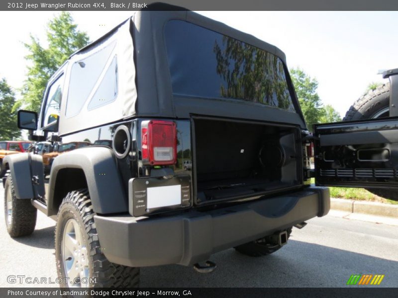 Black / Black 2012 Jeep Wrangler Rubicon 4X4