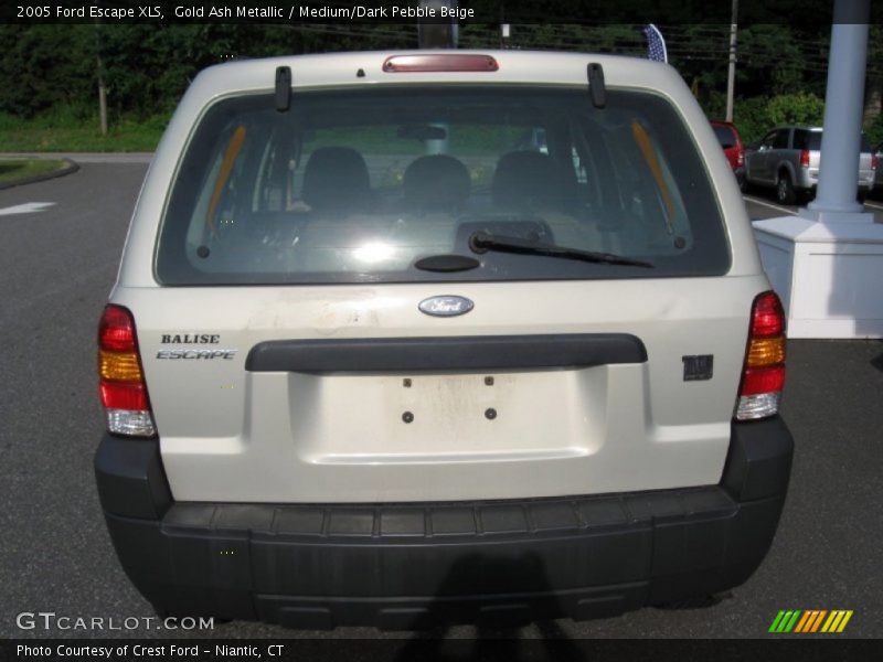 Gold Ash Metallic / Medium/Dark Pebble Beige 2005 Ford Escape XLS