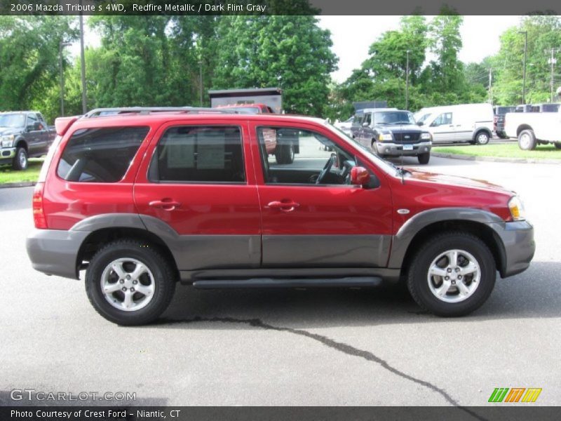 Redfire Metallic / Dark Flint Gray 2006 Mazda Tribute s 4WD