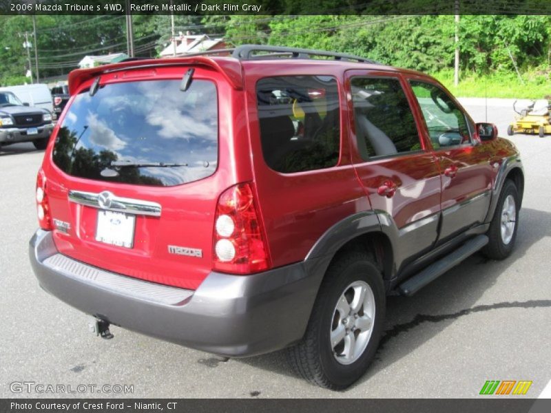 Redfire Metallic / Dark Flint Gray 2006 Mazda Tribute s 4WD