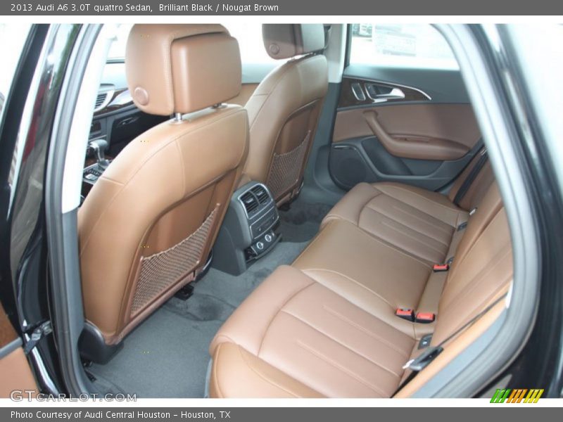 Rear Seat of 2013 A6 3.0T quattro Sedan