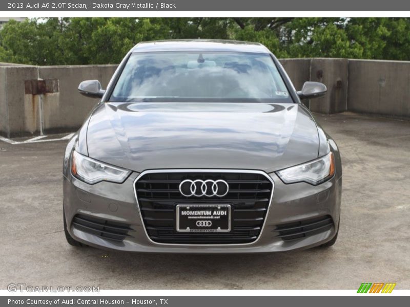 Dakota Gray Metallic / Black 2013 Audi A6 2.0T Sedan