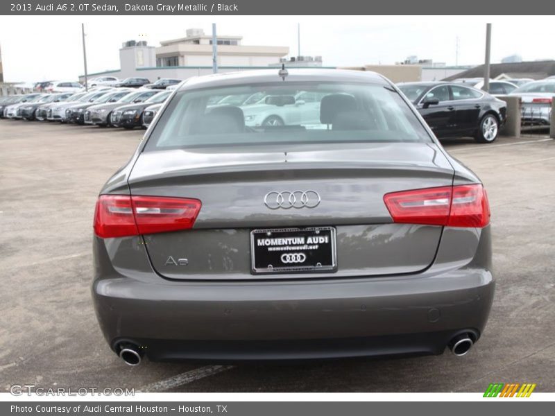 Dakota Gray Metallic / Black 2013 Audi A6 2.0T Sedan
