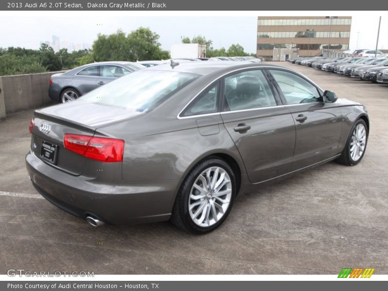Dakota Gray Metallic / Black 2013 Audi A6 2.0T Sedan