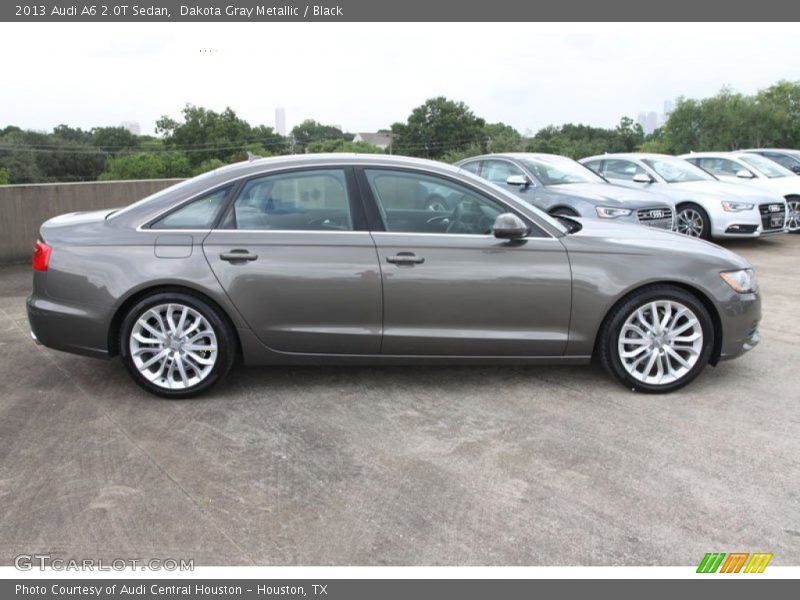 Dakota Gray Metallic / Black 2013 Audi A6 2.0T Sedan