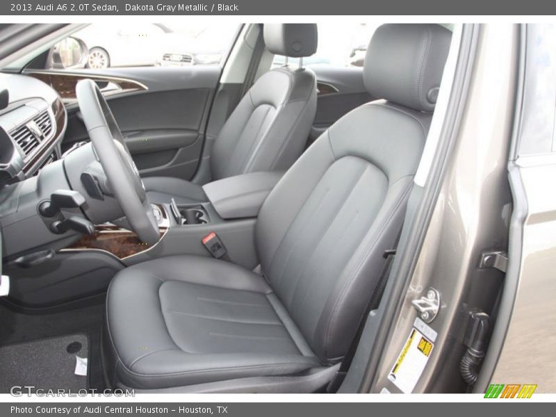 Front Seat of 2013 A6 2.0T Sedan
