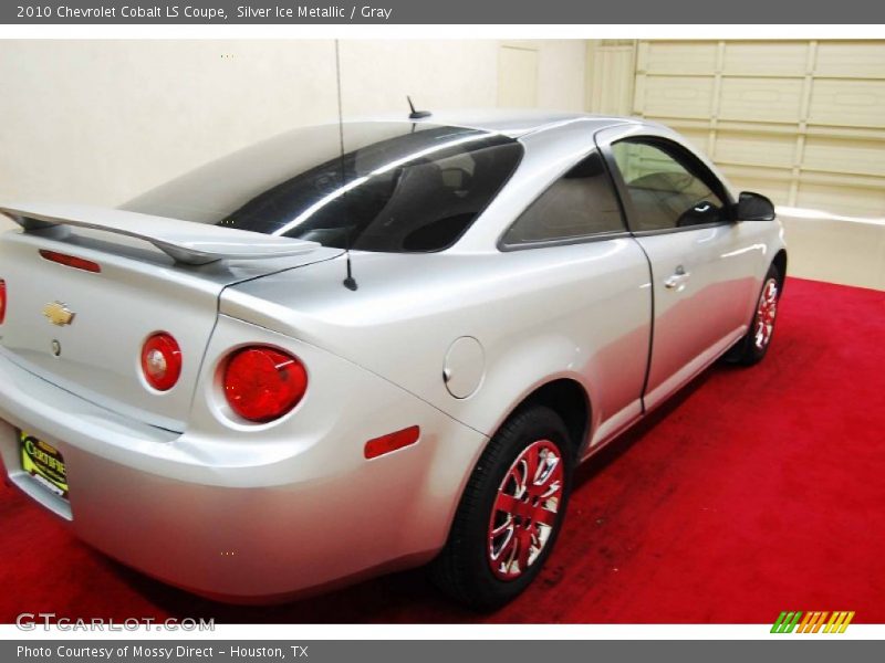 Silver Ice Metallic / Gray 2010 Chevrolet Cobalt LS Coupe