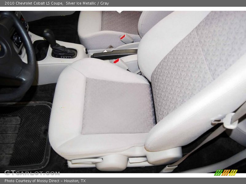 Silver Ice Metallic / Gray 2010 Chevrolet Cobalt LS Coupe